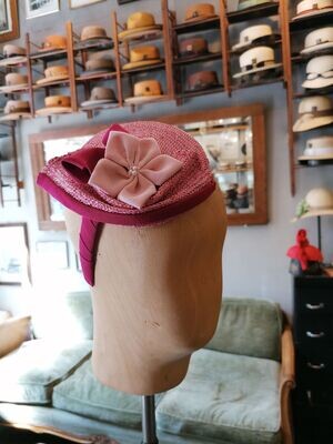 FASCINATOR  Beere & Rose