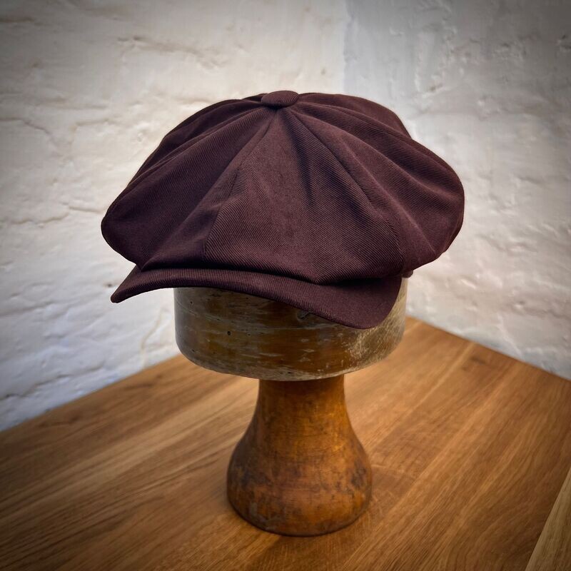 1920 NEWSBOY CAP Edmond  Maroon