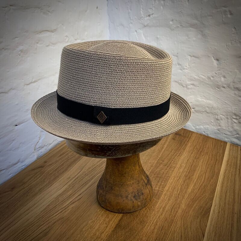 1940 PORK PIE Hanf Taupe