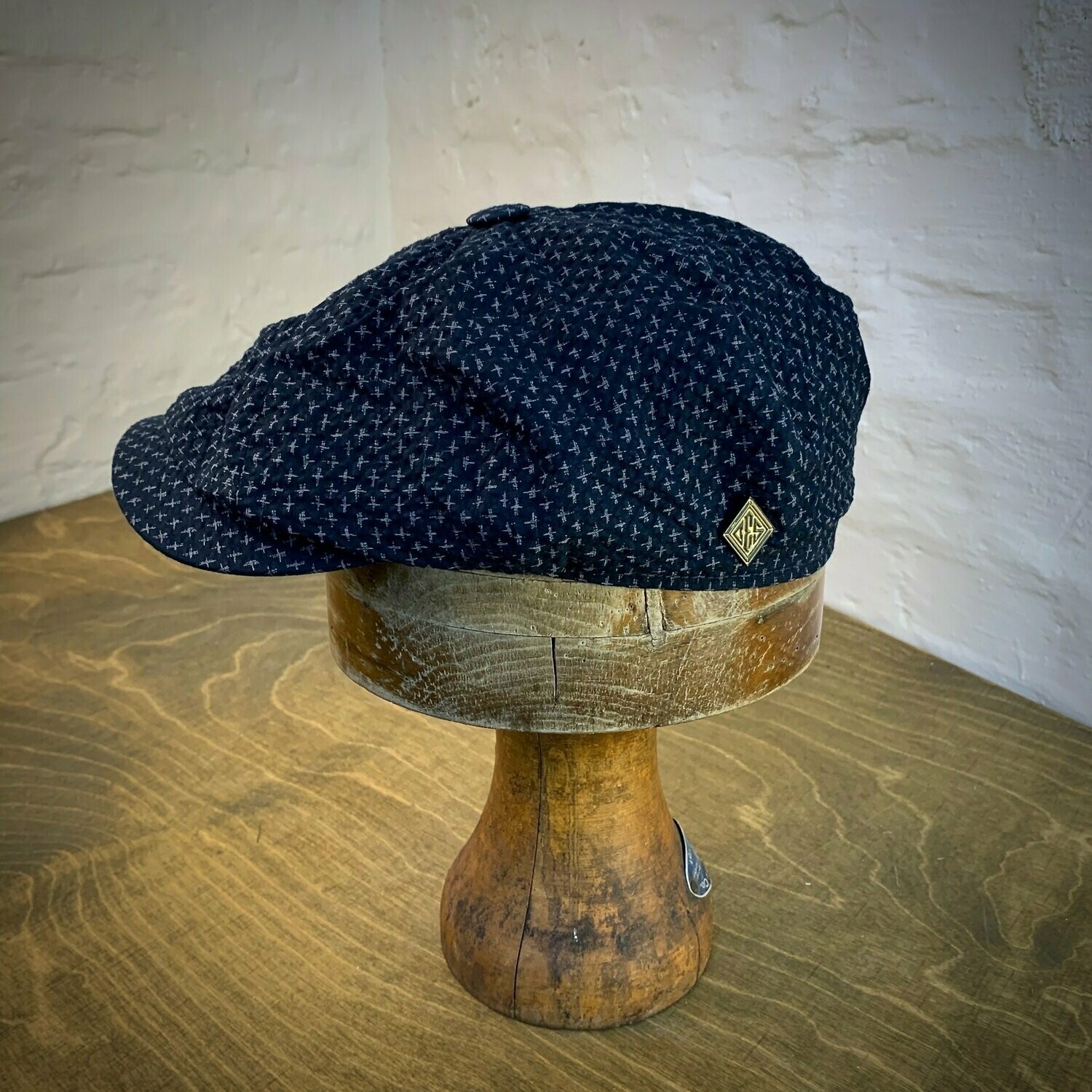 1920 NEWSBOY CAP Cross Navy