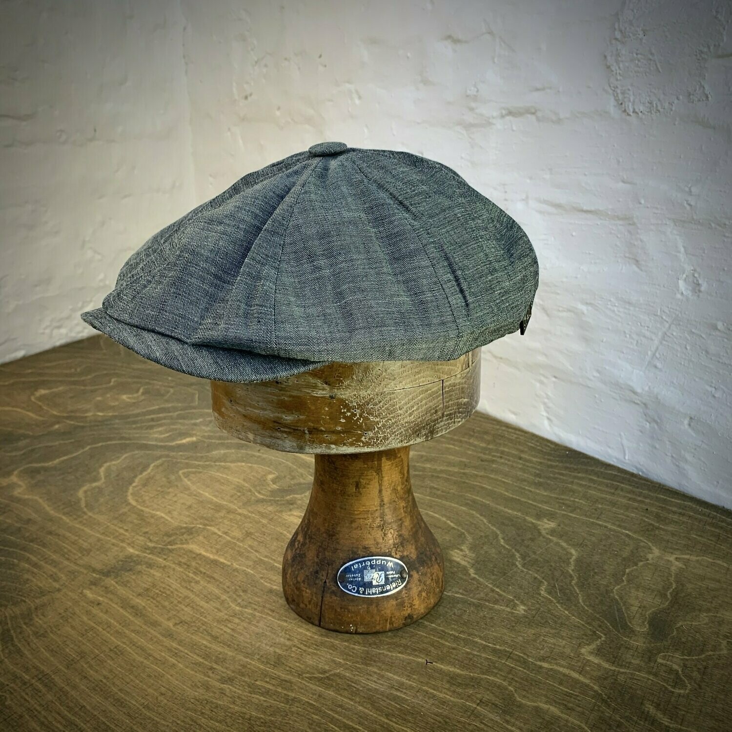 1920 NEWSBOY CAP Good Wood Denim Grey 1920 NEWSBOY CAP Good Wood Denim Grey