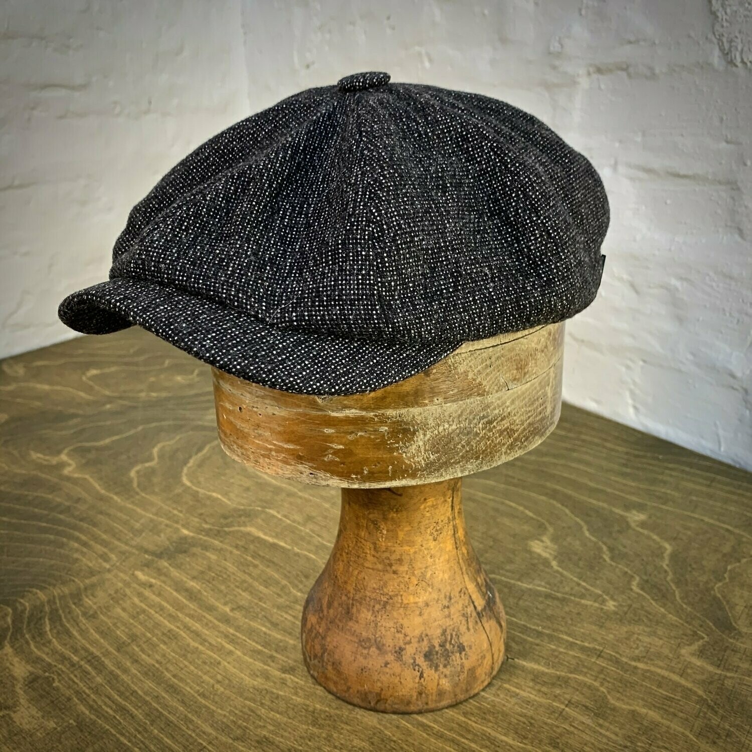 1920 NEWSBOY CAP Spotty Black 1920 NEWSBOY CAP Spotty Black