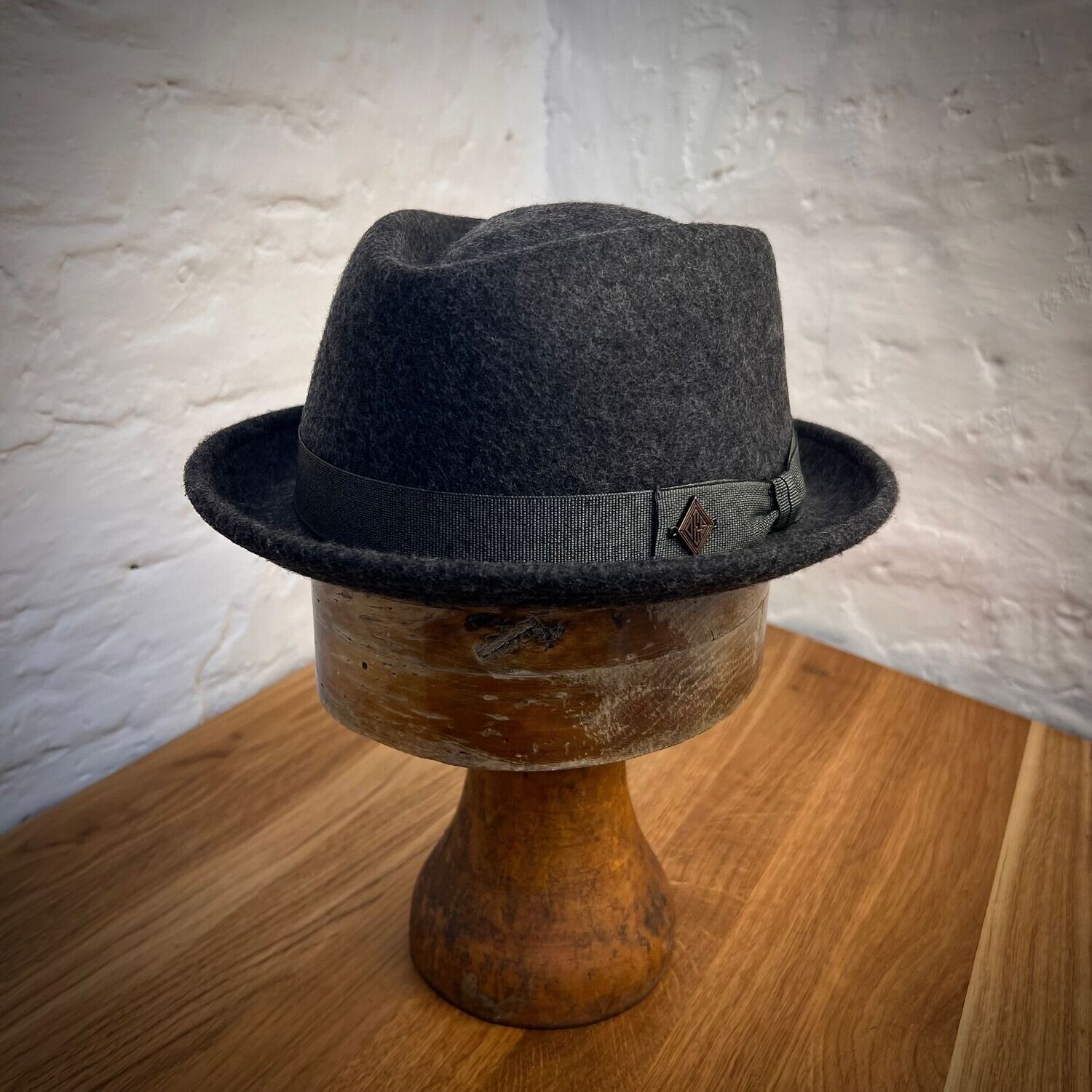 PORK PIE DIAMOND CLASSIC Grau Melange PORK PIE DIAMOND CLASSIC Grau Melange