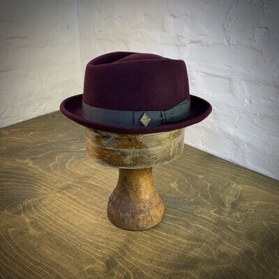 PORK PIE DIAMOND Burgund PORK PIE DIAMOND Burgund