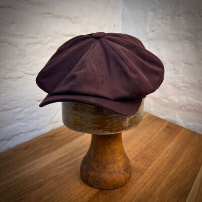 1920 NEWSBOY CAP Edmond Maroon