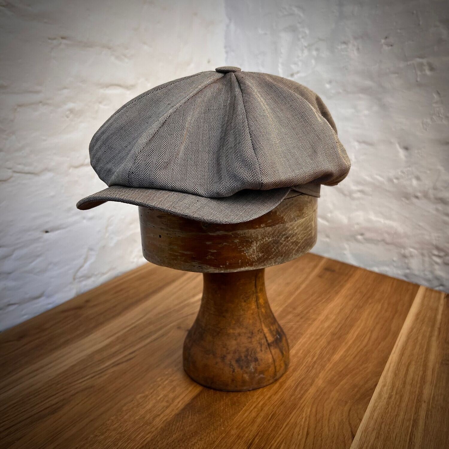 1920 NEWSBOY CAP Coal Bone