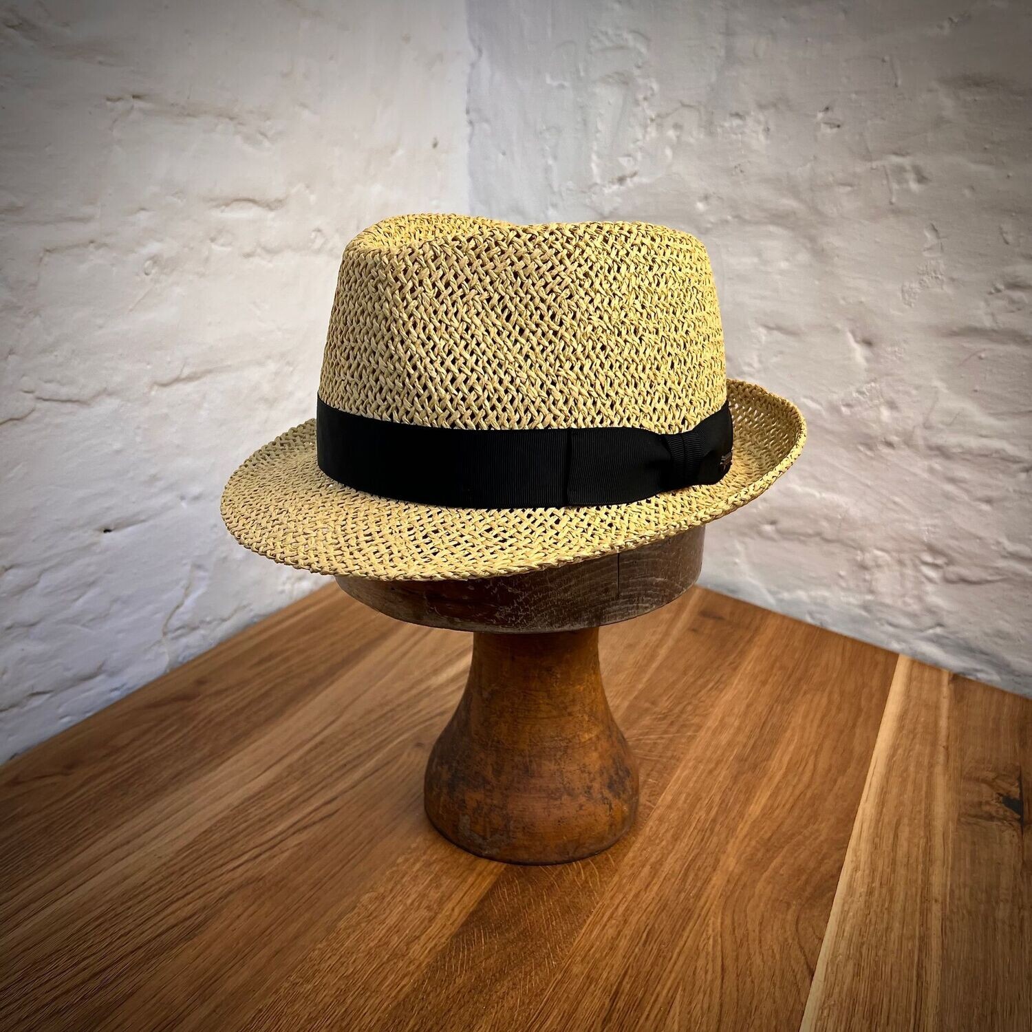 1935 TRILBY Toyo Natur - Band Schwarz 1935 TRILBY Toyo Natur - Band Schwarz