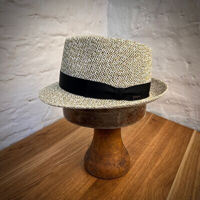 1935 TRILBY Toyo Grau - Band Schwarz