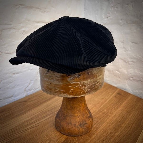 1920 NEWSBOY + Rib Black