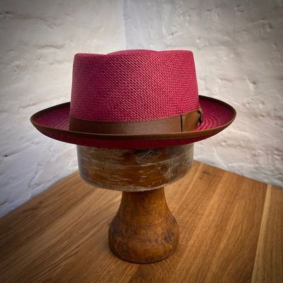 1940 PORK PIE Panama Wilde Beere