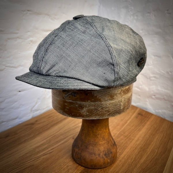 1930 CASQUETTE Good Wood Denim Grey 1930 CASQUETTE Good Wood Denim Grey