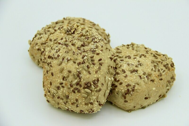 Mehrkornbrötchen Halbgebacken