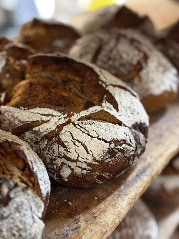 Kastanienbrot Halbgebacken