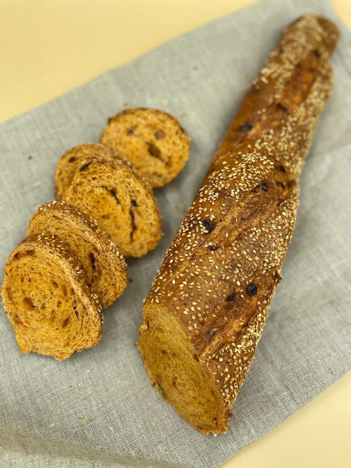 Tomaten Chili Baguette