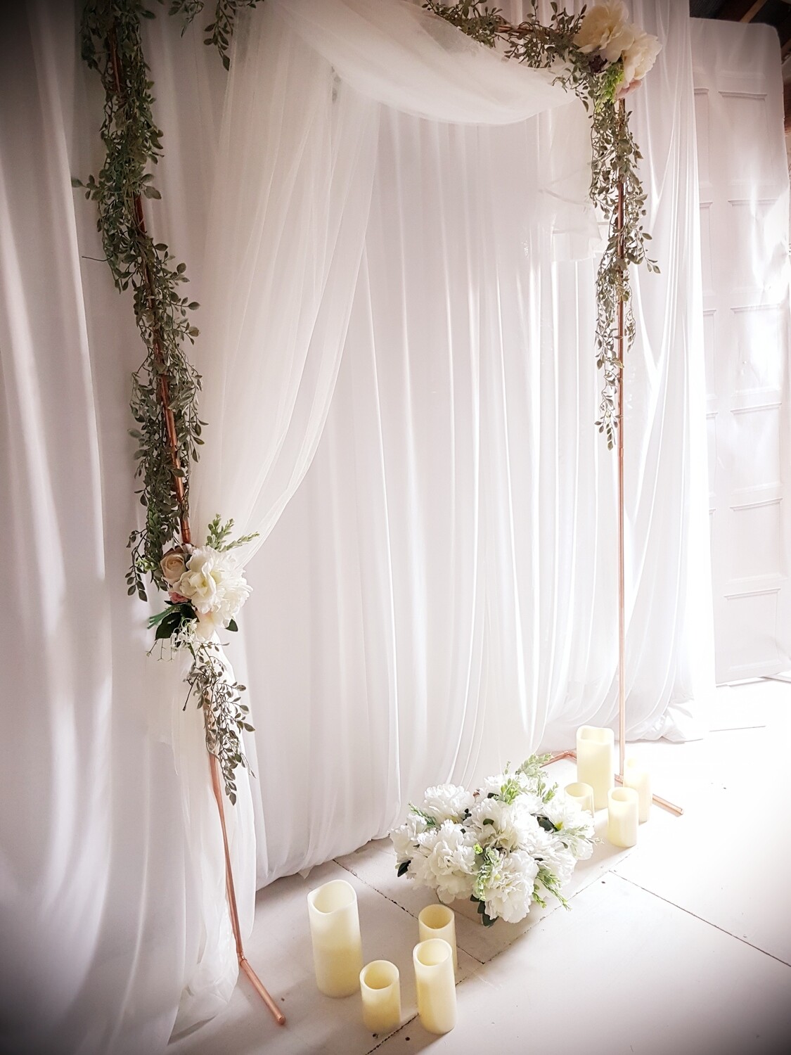 Copper Wedding Arch New Sizes Available