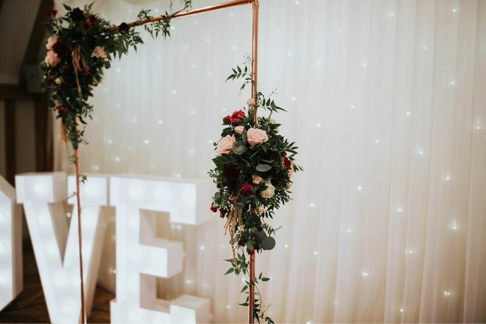 Copper Wedding Arch New Sizes Available