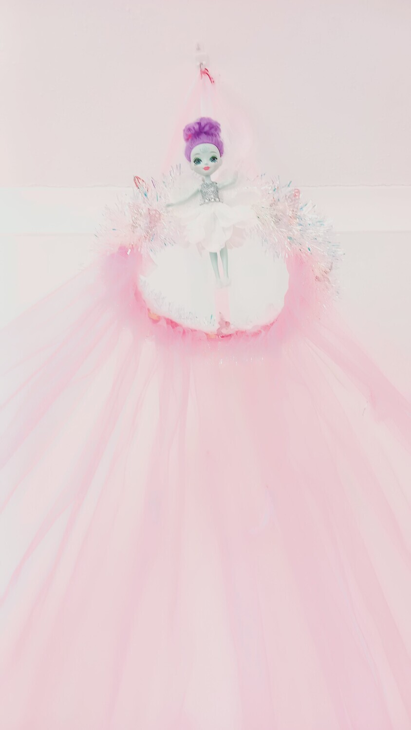 Bed canopy swan/fairy/floral