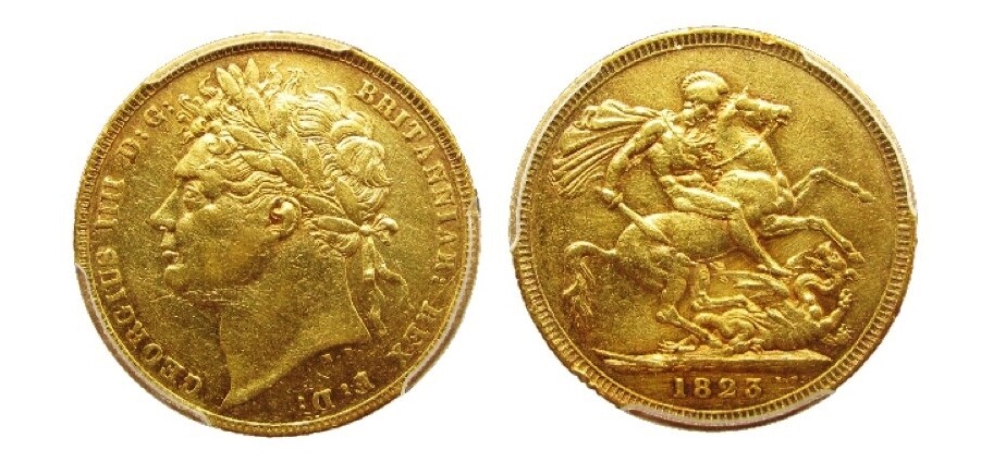 1823 George IV sovereign