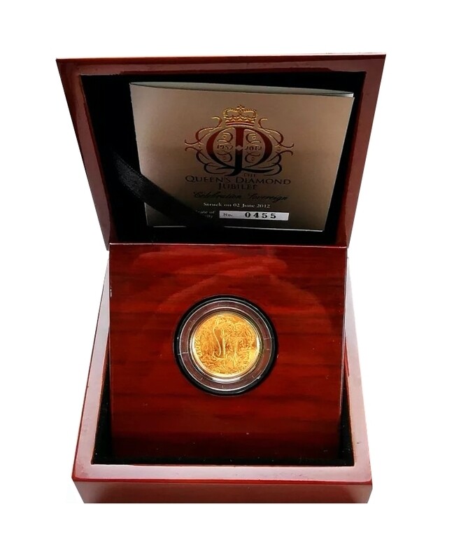 ​2012 Queen Elizabeth II Diamond Jubilee Gold Sovereign