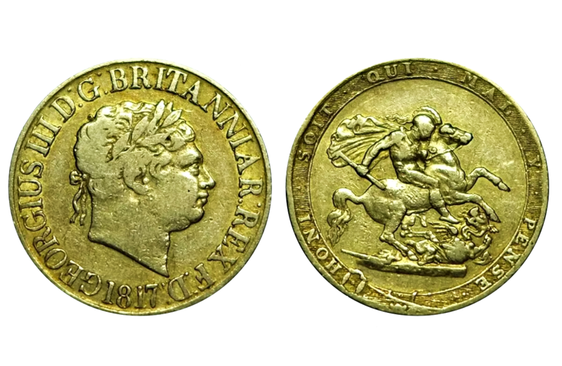 1817 George III Sovereign
