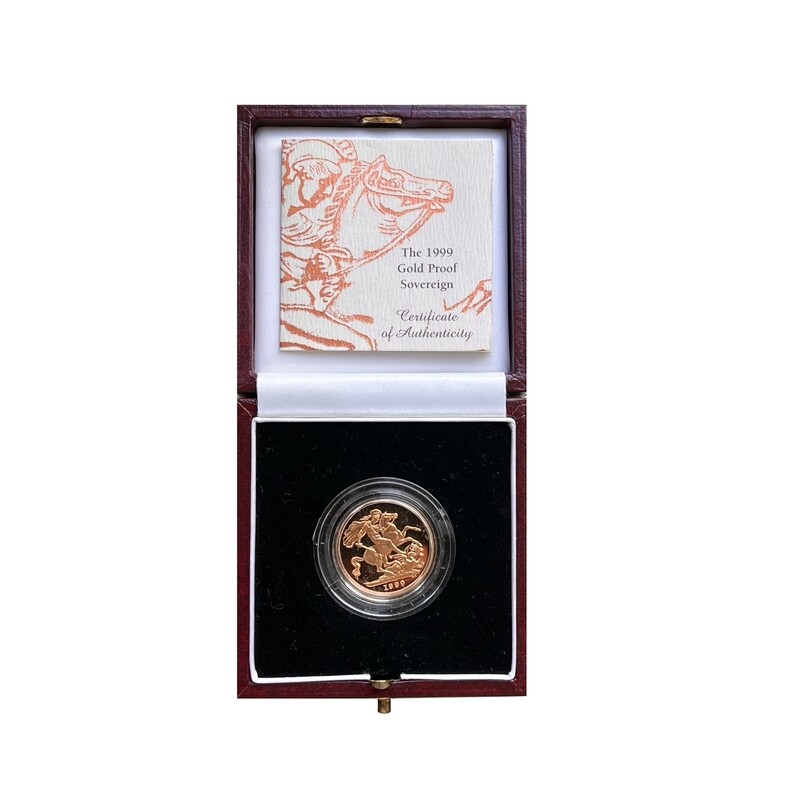 1999 Gold Proof Sovereign