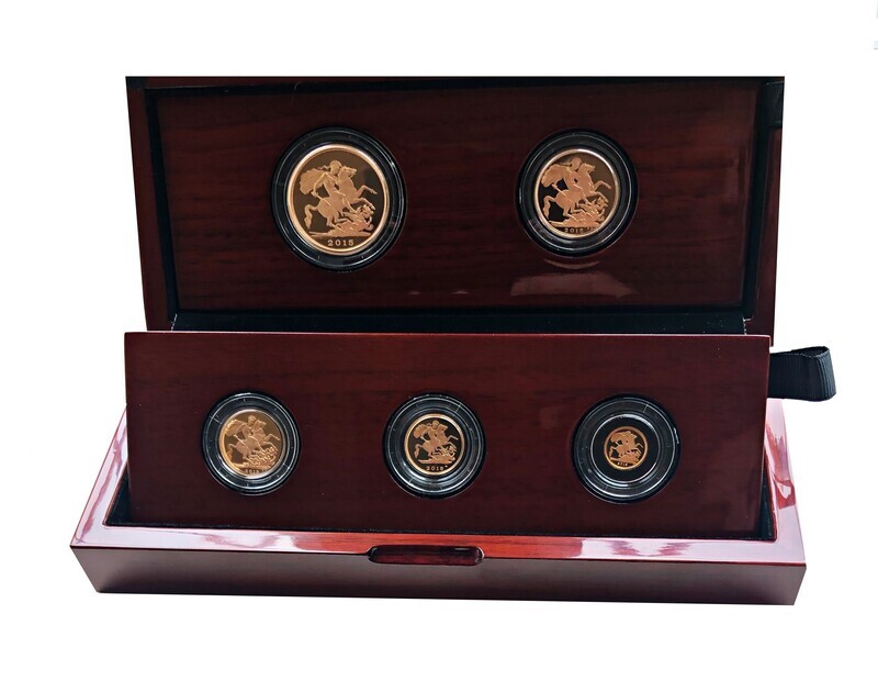 ​2015 Elizabeth II Gold Proof Five Coin Set