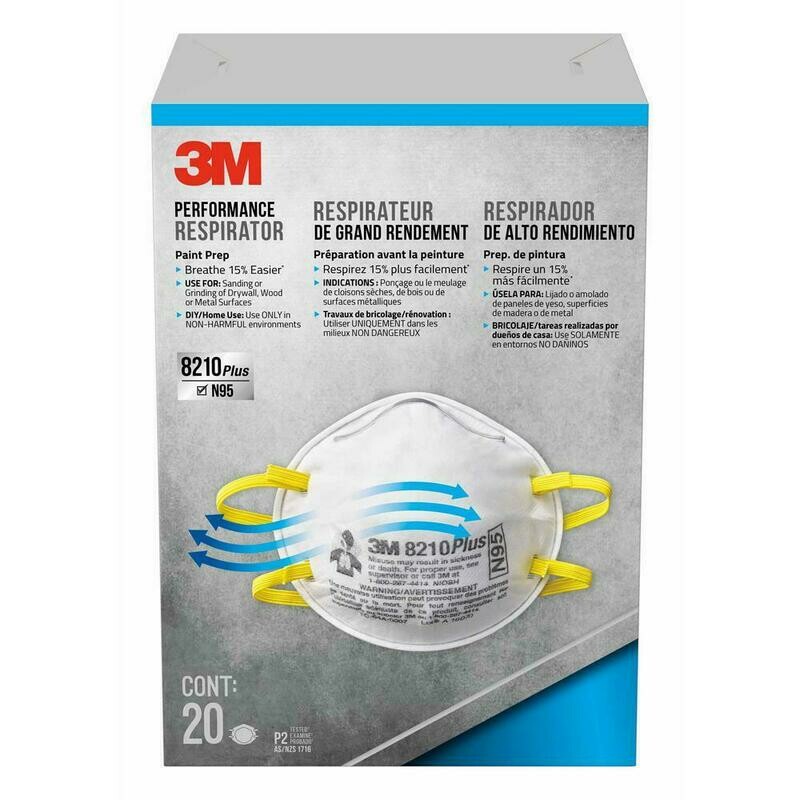 3M™ N95 8210 Performance Respirator - 20 Pack