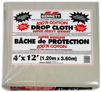 Bennett 100% Cotton Drop Cloth (starting at)