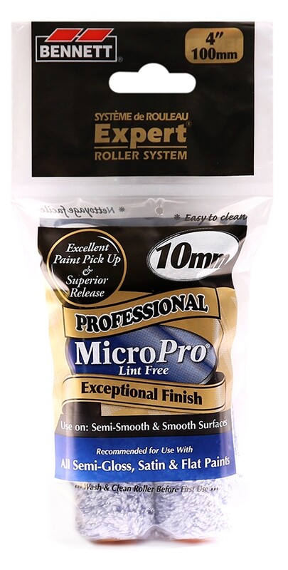 Bennett 4" Micro Pro Miniroller - 2 Pack