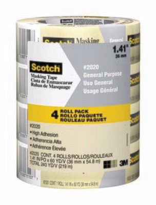 Scotch® Contractor Grade Masking Tape 2020 -
Multi Pk