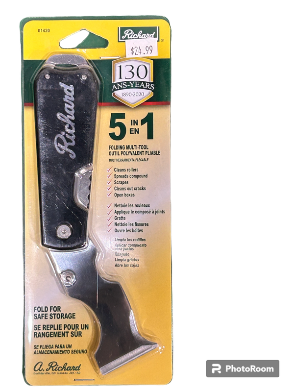 5 in 1 Folding Painters Scraping Tool · Richard