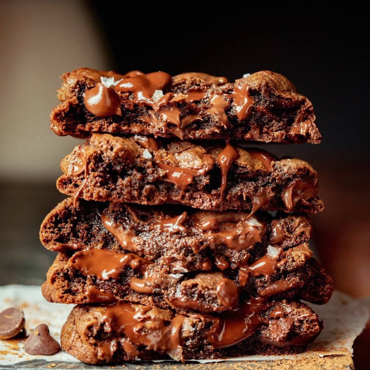 Double Chocolate Chip Cookie