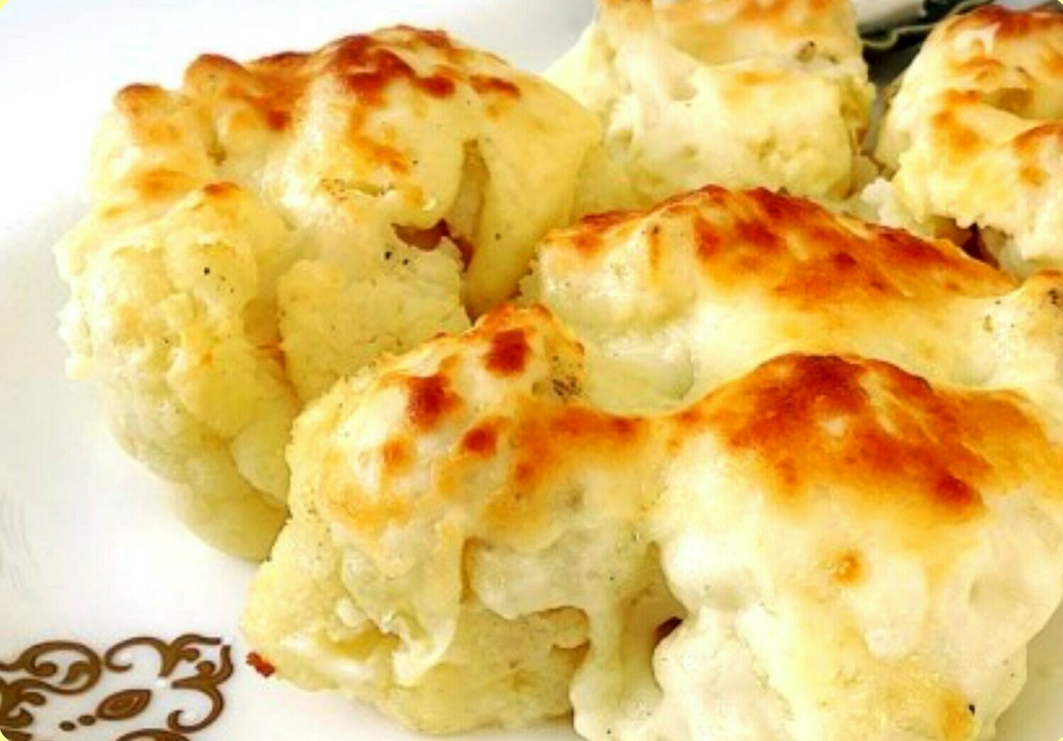 CAULIFLOWER AU GRATIN