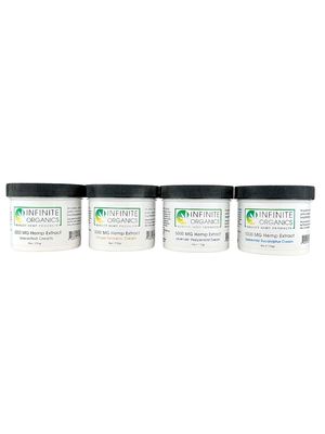 5000 mg Full Spectrum CBD Creams -  4 options