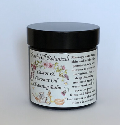 Castor and Coconut Oil Cleansing Balm 60ml
