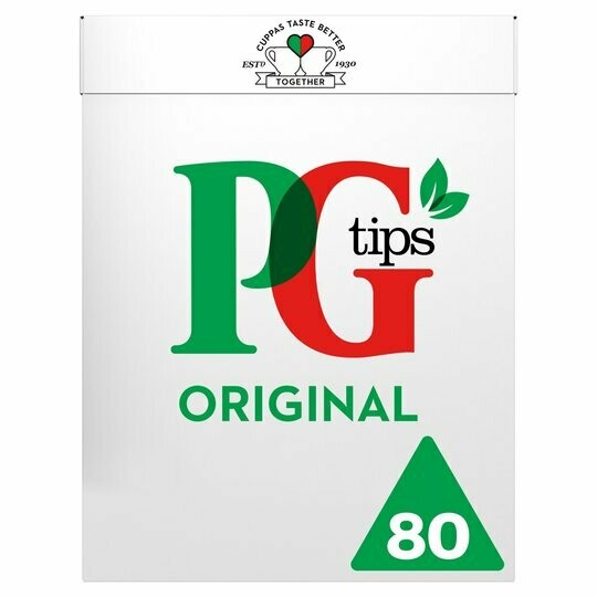 PG Tips Tea Bags x80 Bag