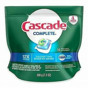 Cascade Action Pac Dishwasher 15 count Cascade Action Pac Dishwasher 15 count