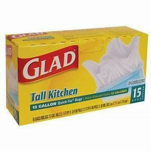 Essentials Tall Kitchen Garbage Bag 10 count Essentials Tall Kitchen Garbage Bag 10 count