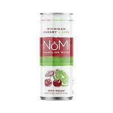 NoMi Michigan Cherry Lime Sparkling Water12oz NoMi Michigan Cherry Lime Sparkling Water12oz