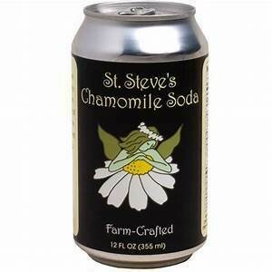 St Steve's Chamomile Soda 12 oz can St Steve's Chamomile Soda 12 oz can