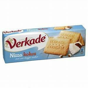 Verkade Nizza Coconut Sugar Cookies 8.8oz Verkade Nizza Coconut Sugar Cookies 8.8oz