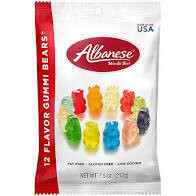 Albanese Gummi Bears 12 Flavor 7 oz