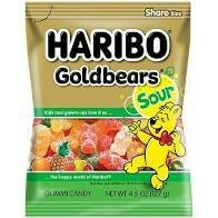 Haribo Goldbears Sour 4.5 oz