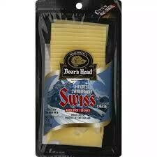 Aged Swiss Cheese Sliced Boar's Head Aged Swiss Cheese Sliced Boar's Head