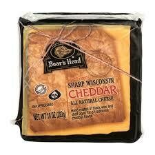 Wisconsin Sharp Cheddar 10 oz Block Boar's Head Wisconsin Sharp Cheddar 10 oz Block Boar's Head