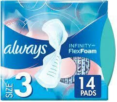 Always Flexfoam Pads 14 count Always Flexfoam Pads 14 count
