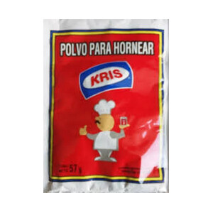 POLVO DE HORNEAR KRIS SOBRE DE 57 GR. POLVO DE HORNEAR KRIS SOBRE DE 57 GR.