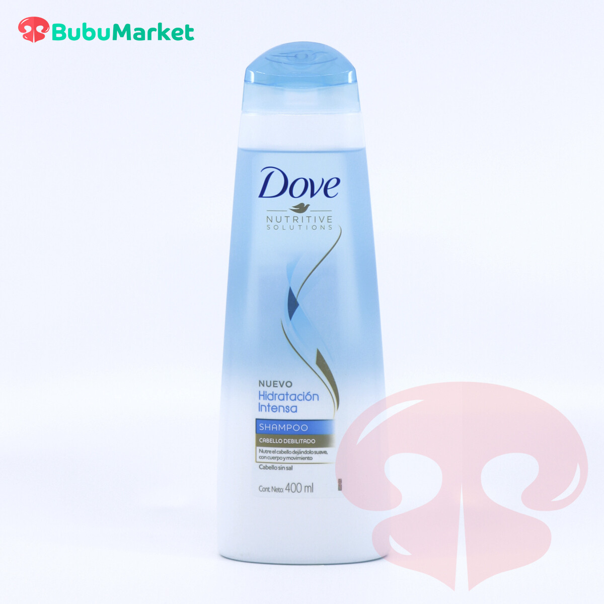 SHAMPOO DOVE HIDRATACION INTENSA 400 ML. SHAMPOO DOVE HIDRATACION INTENSA 400 ML.