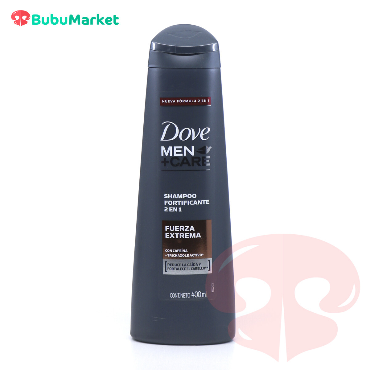 SHAMPOO DOVE MEN FUERZA EXTREMA 400 ML. SHAMPOO DOVE MEN FUERZA EXTREMA 400 ML.