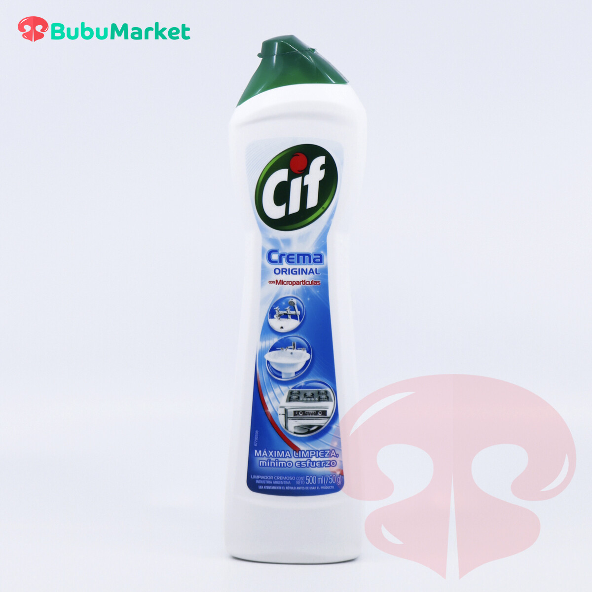 CIF CREMA ORIGINAL CON MICROPARTICULAS MAXIMA LIMPIEZA DE 750 ML. CIF CREMA ORIGINAL CON MICROPARTICULAS MAXIMA LIMPIEZA DE 750 ML.